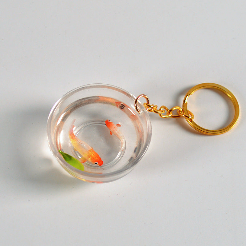 Wholesale 3pcs Lucky Koi PVC Keychains